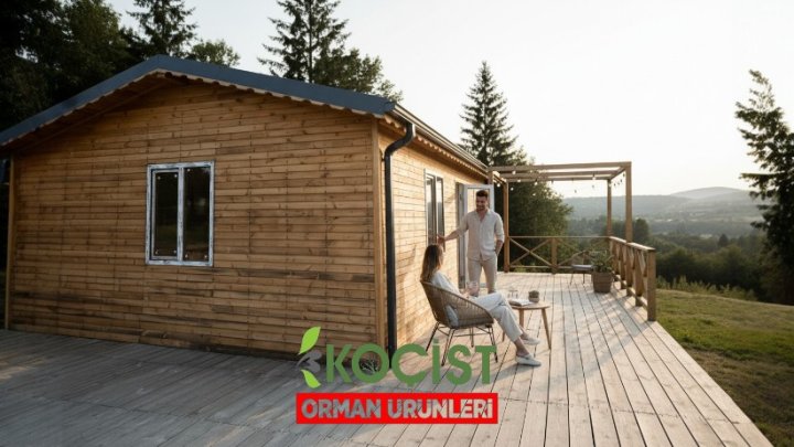 Ahşap Ev İmalat Model 1 - Görsel 1