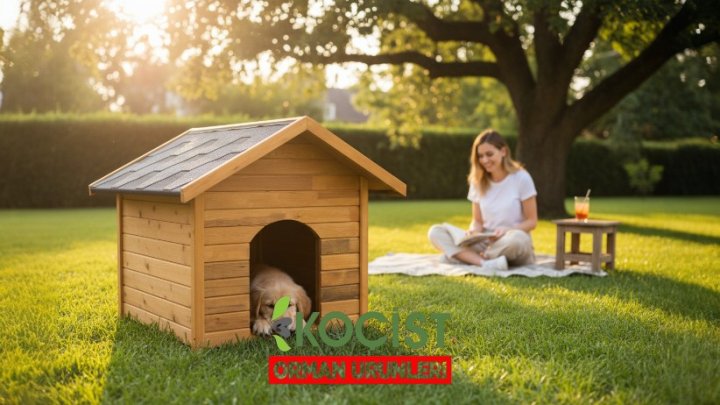 Ahsap-kopek-kulubesi-kucuk-boy Model 1 - Görsel 1