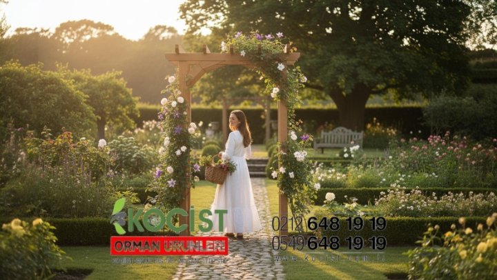 Ahsap-pergola-giris-kapisi-dar Model 1 - Görsel 1