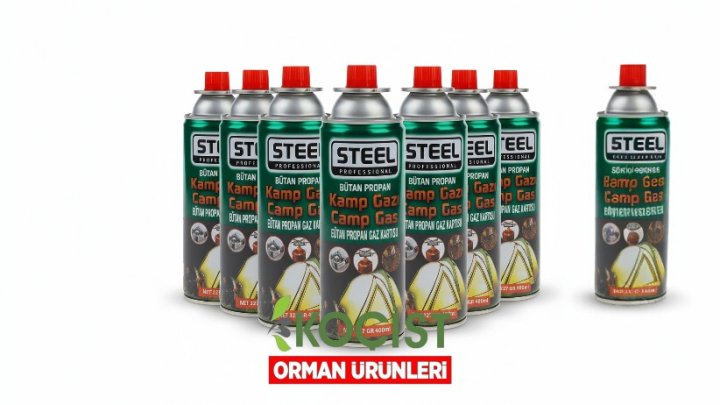 Steel Kamp Gazı 400 ml Model 1 - Görsel 5